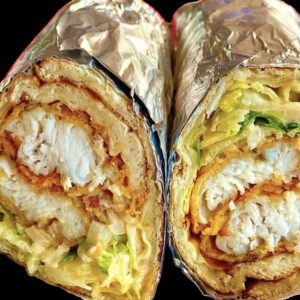 Fried Fish wrap